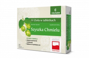 SZYSZKA CHMIELU x 30 tabletek powlekanych