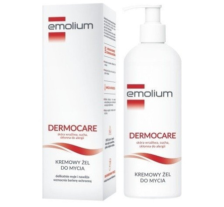 EMOLIUM DERMOCARE Kremowy żel do mycia 400 ml