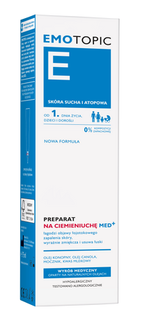 EMOTOPIC Preparat na ciemieniuchę MED+ 75ml