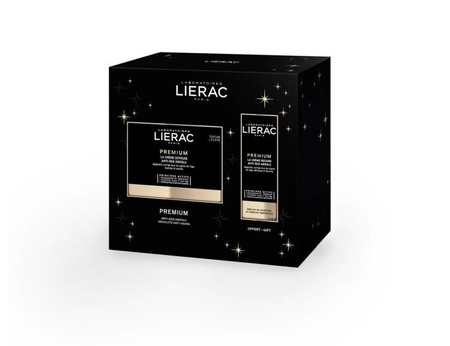 LIERAC PREMIUM ZESTAW Jedwabisty krem 50ml + Krem pod oczy 15ml