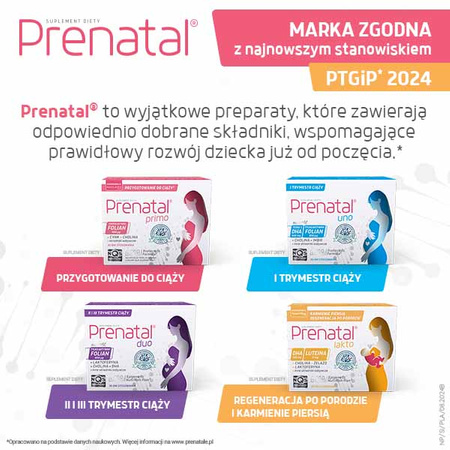 Prenatal Lakto kapsułki, 60 sztuk (30 + 30)