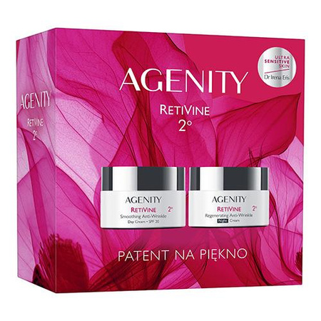  Agenity Retivine 2 Zestaw: Krem na dzień 50ml + Krem na noc 50ml