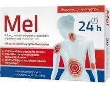 MEL 7,5 mg x 20 tabletek ulegających rozpadowi w jamie ustnej