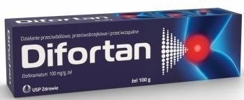 DIFORTAN 100 mg/g żel 50 g