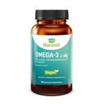 Naturell Omega-3 z alg kapsułki, 90 sztuk 100% VEGAN