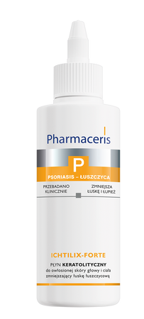 Pharmaceris P Ichtilix-Forte Płyn keratolityczny do owłosionej skóry głowy i ciała, 125ml