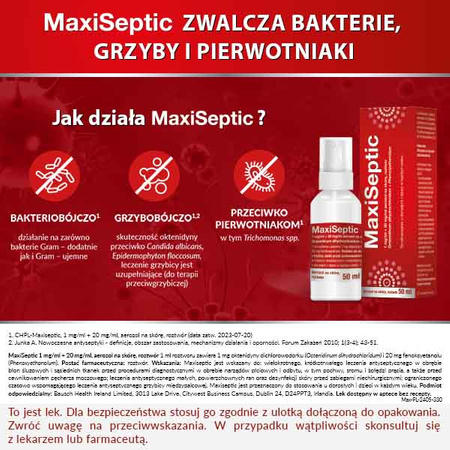 MaxiSeptic Aerosol na skórę 50ml