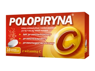 POLOPIRYNA C x 10 tabletek musujących