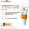 LA ROCHE-POSAY Anthelios Żel-krem do twarzy przeciw błyszczeniu SPF50+, 50ml