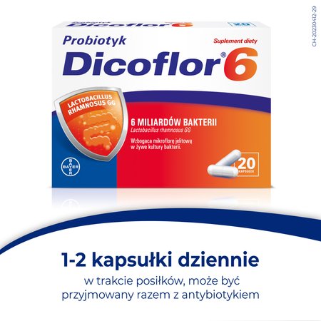 Dicoflor 6 kapsułki, 20 sztuk 