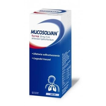MUCOSOLVAN 30 mg/5ml syrop 100 ml