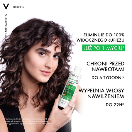Vichy Dercos DS 2w1 Przeciwłupieżowy szampon z odżywką, 200ml