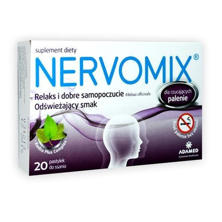 Nervomix dla rzucających palenie x 20