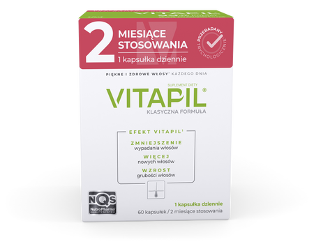 VITAPIL® klasyczna formuła kapsułki, 60 sztuk