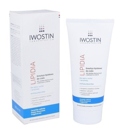 IWOSTIN LIPIDIA emulsja lipidowa 200ml