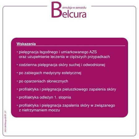 BELCURA Emulsja w sprayu do ciała 125ml