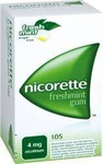 NICORETTE FRESHMINT GUM 4 mg x 105 gum