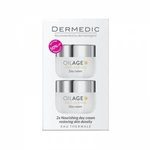 DERMEDIC OILAGE Odżywczy krem na dzień przywracający gęstość skóry 50ml+50ml