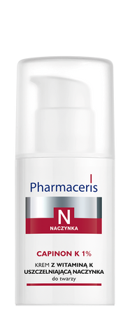 PHARMACERIS N CAPINON K1% Krem z wit.K 30ml