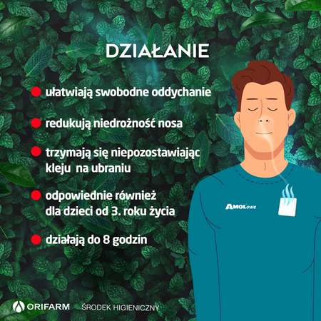 AMOLowe Plastry Aromatyczne, 5 szt.