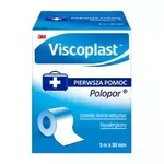 VISCOPLAST POLOPOR (5 m x 50 mm) przylepiec włókninowy x 1 rolka