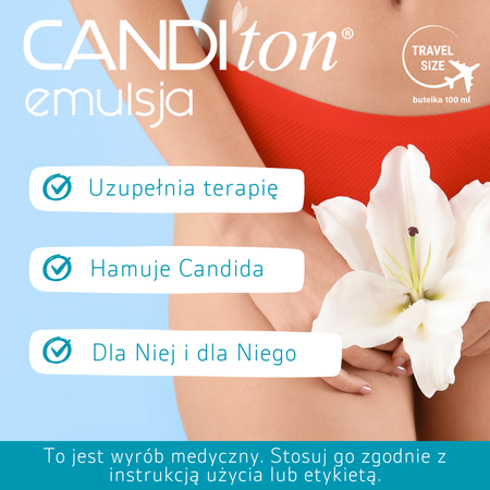 Canditon - Emulsja do higieny intymnej, 100ml