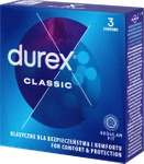 Durex Classic prezerwatywy, 3 sztuki