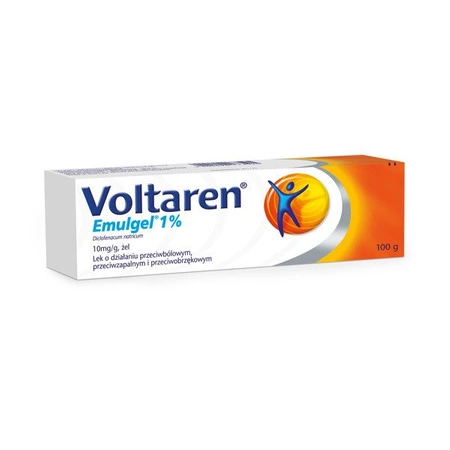 VOLTAREN EMULGEL 1% 10 mg/g żel 100 g