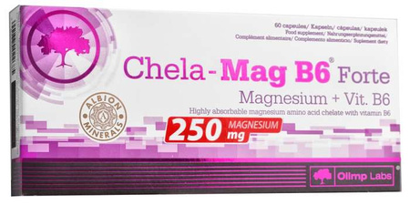 Olimp Chela-Mag B6 Forte kapsułki, 60 sztuk