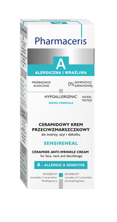 Pharmaceris A Sensireneal Ceramidowy krem przeciwzmarszczkowy do twarzy, szyi i dekoltu, 30ml