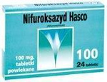 NIFUROKSAZYD 100 HASCO 100 mg x 24 tabletki