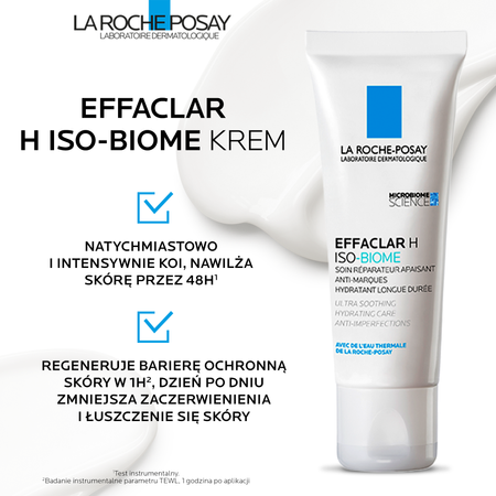 LA ROCHE-POSAY Effaclar H Iso-Biome krem, 40ml