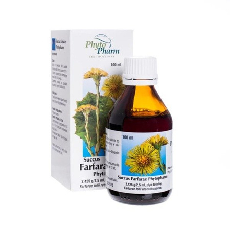SUCCUS FARFARAE PHYTOPHARM płyn doustny 100 ml