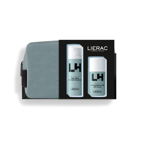 Lierac Homme Zestaw Emulsja Anti-Aging 50ml + Dezodorant 48h, 50ml