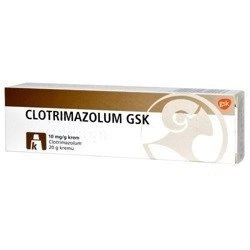 CLOTRIMAZOLUM GSK 10 mg/g krem 20 g