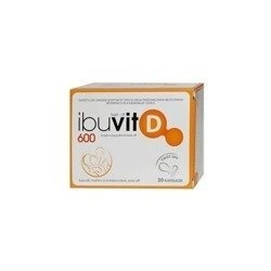 IBUVIT D 600 x 30 kapsułek twist-off