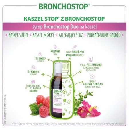 Bronchostop Duo Syrop na kaszel 120ml