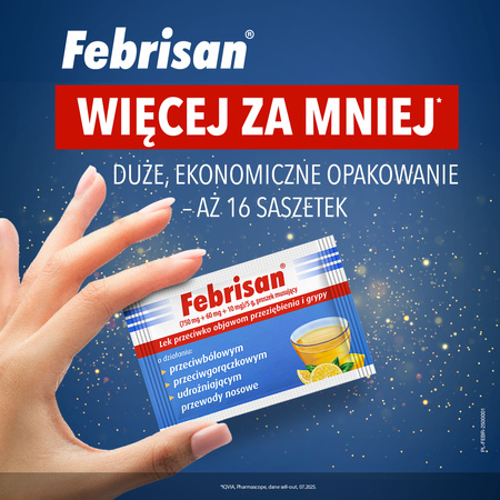 FEBRISAN proszek musujący x 12 saszetek