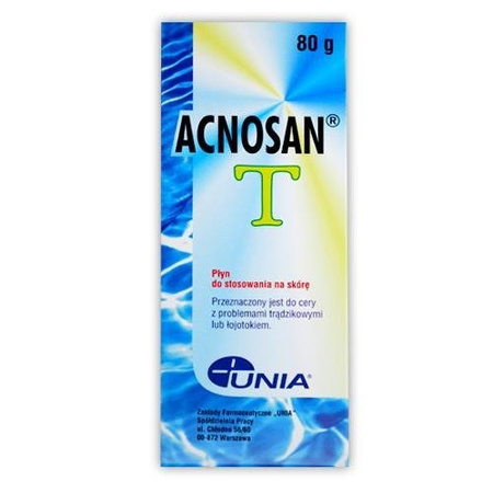 Acnosan T Plyn do stosowania na skórę 80 g