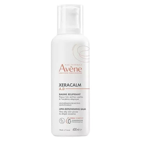 AVENE Xeracalm A.D. Balsam uzupełniający lipidy do twarzy i ciała, 400ml