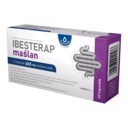 Ibesterap Maślan Sodu 600mg kapsułki, 60 sztuk
