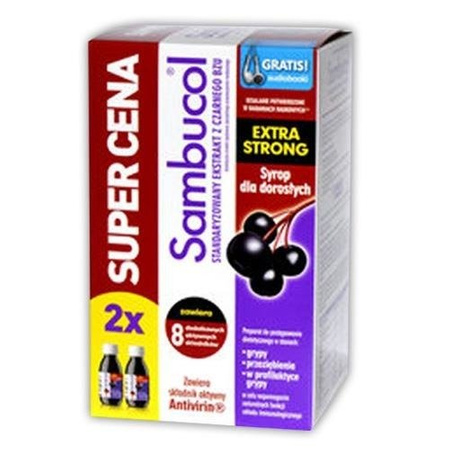 Sambucol Extra Strong dla dorosłych DUOPack