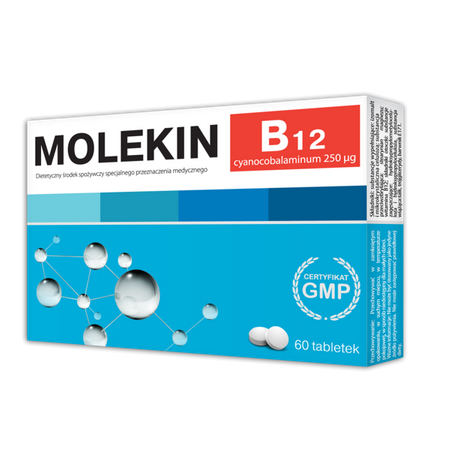 MOLEKIN B12 0,25 mg x 60 tabletek