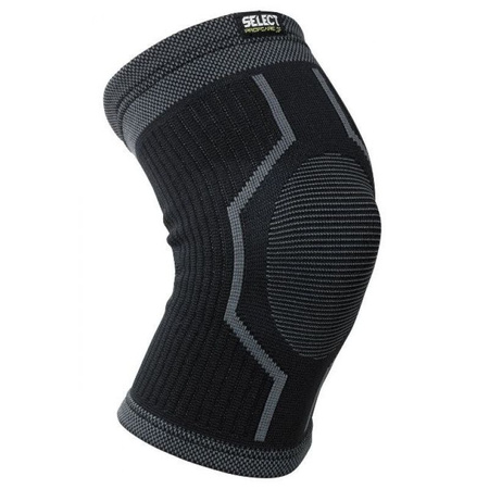 ﻿Select Profcare Elastyczny stabilizator stawu kolanowego, kolor czarny, rozmiar L - 1 sztuka