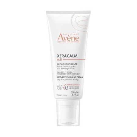 AVENE Xeracalm A.D. Krem uzupełniający lipidy 200 ml DATA WAŻNOŚCI 03.2026 r.