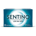 Sentino 12,5mg  Lek na sen, tabletki powlekane, 7 sztuk