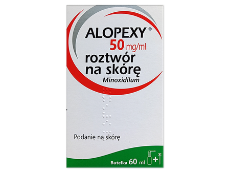 Alopexy roztwór na skórę głowy 0,05g/ml, butelka po 60ml