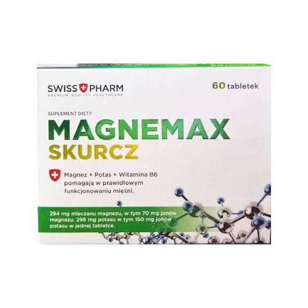 Magnemax Skurcz tabletki, 60 sztuk