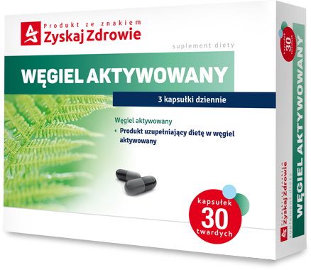 WĘGIEL AKTYWOWANY ZYSKAJ ZDROWIE x 30 kapsułek