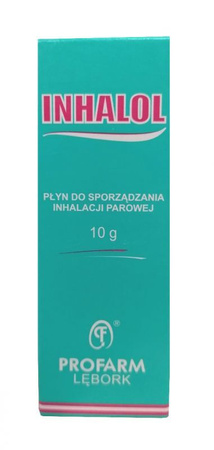 Inhalol płyn do sporządzania inhalacji parowej 10g